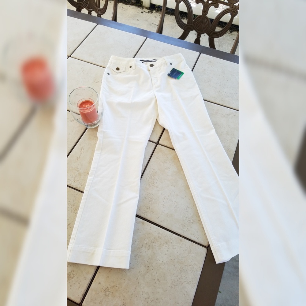 *NWT* Lands' End White Pants